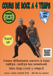 Affiche cours rock asam
